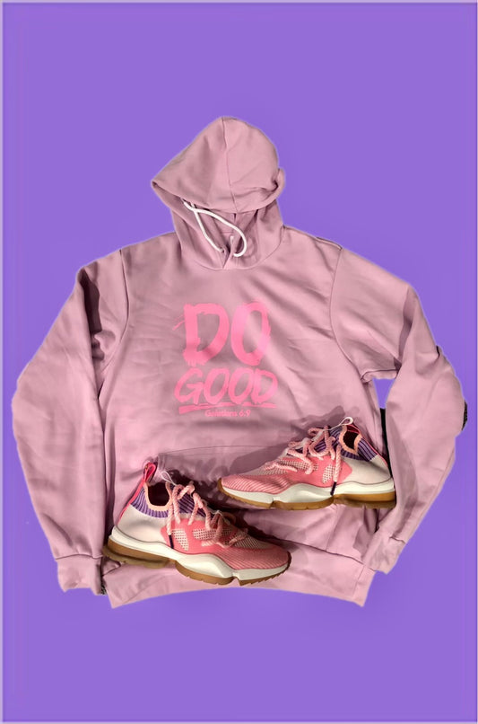 DO GOOD Lavy/Pink Hoodies