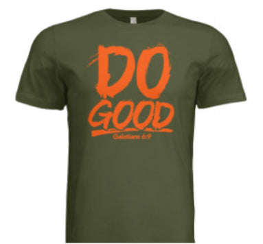 DO GOOD TEE Army Green